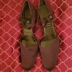 DI SANDRO MADE IN ITALY FABRIC HEELS